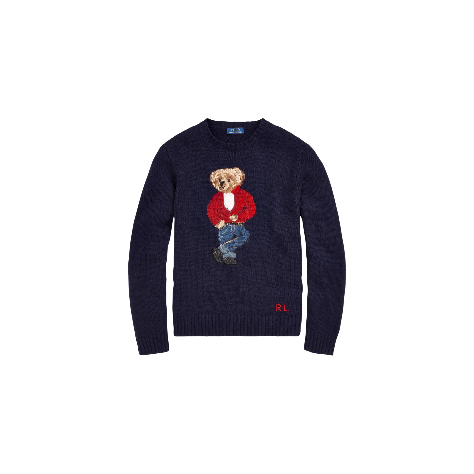 Polo Bear Knit - Navy-OSI