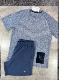 NIKE ADV STRIDE SET -THUNDER BLUE/HEATHER