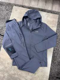 UNDER ARMOUR LAUNCH TRACKSUIT - GREY/BLACK