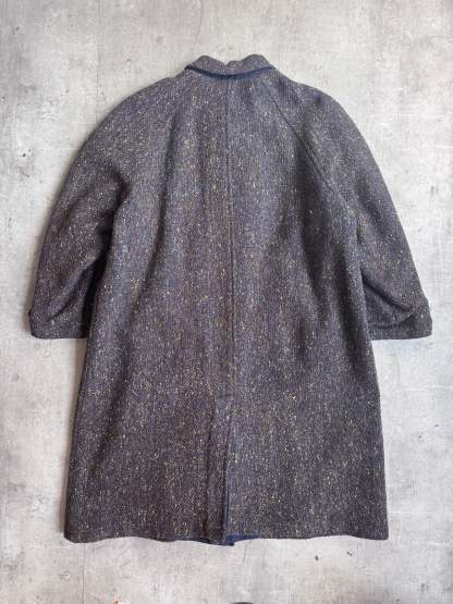 1980's Flecked Wool Reversible Overcoat