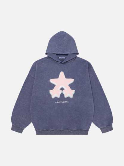 Aelfric Eden Oversized Blurring Star Hoodie