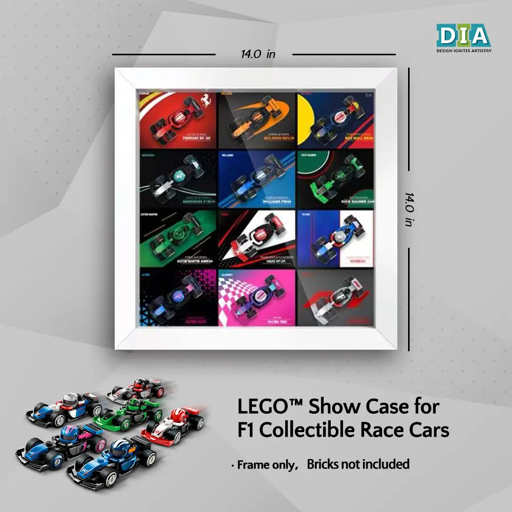 ™ Show Case for F1 Collectible Race Cars Plus(71049)