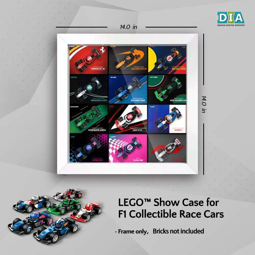 ™ Show Case for F1 Collectible Race Cars Plus(71049)