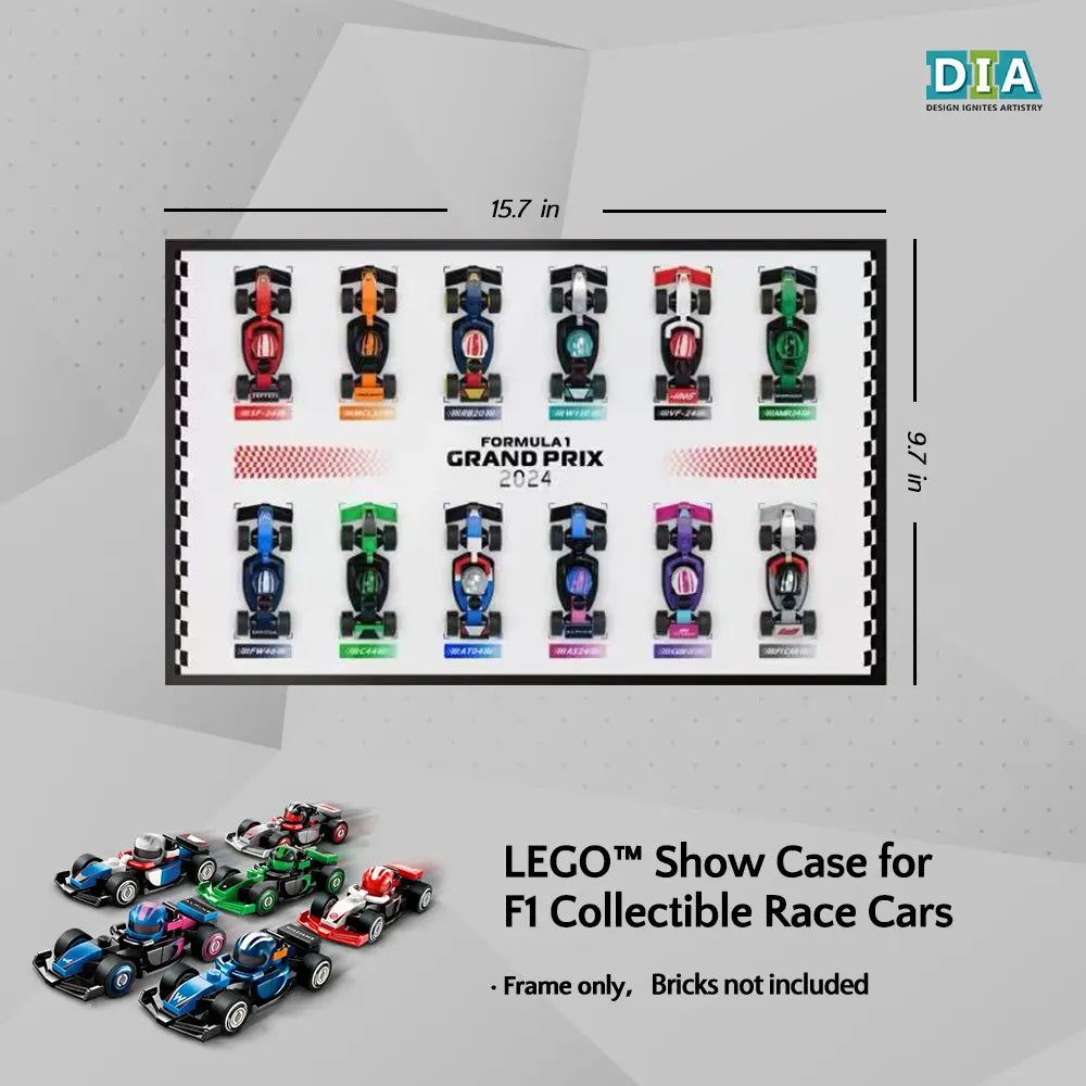 ™ Show Case for F1 Collectible Race Cars Plus(71049)