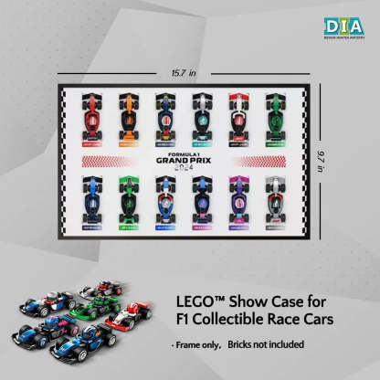 ™ Show Case for F1 Collectible Race Cars Plus(71049)
