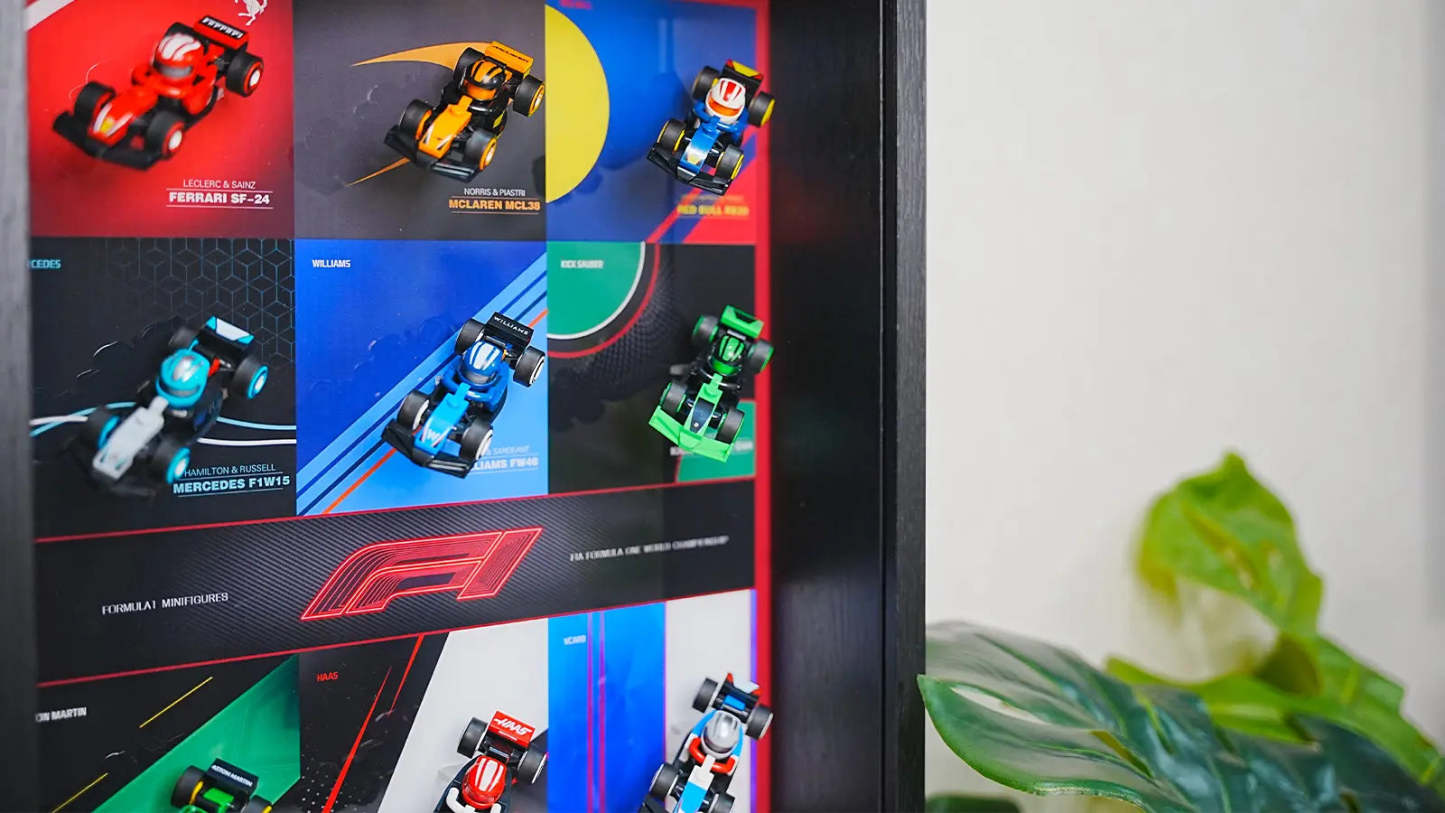 ™ Show Case for F1 Collectible Race Cars Plus(71049)