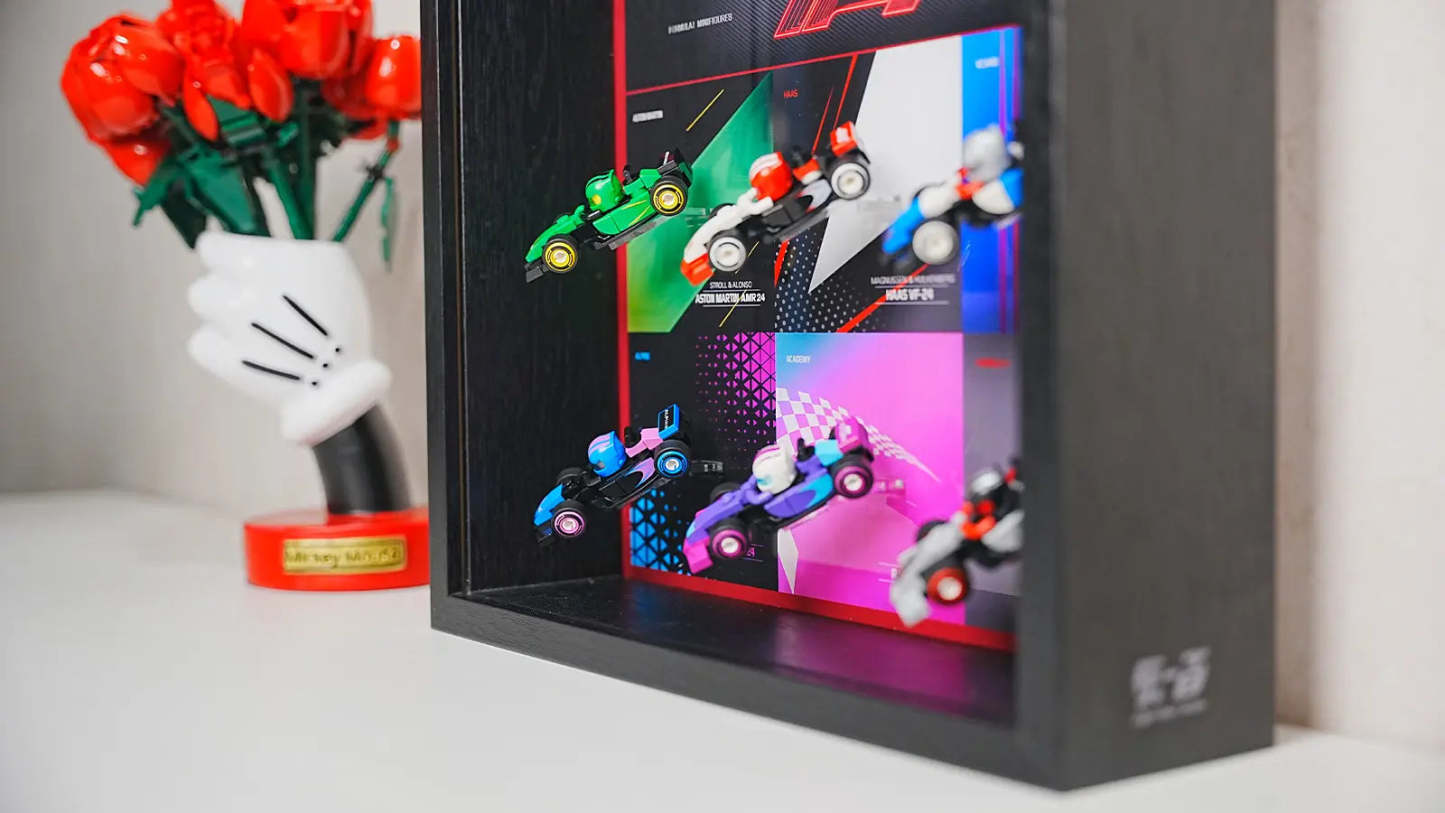 ™ Show Case for F1 Collectible Race Cars Plus(71049)