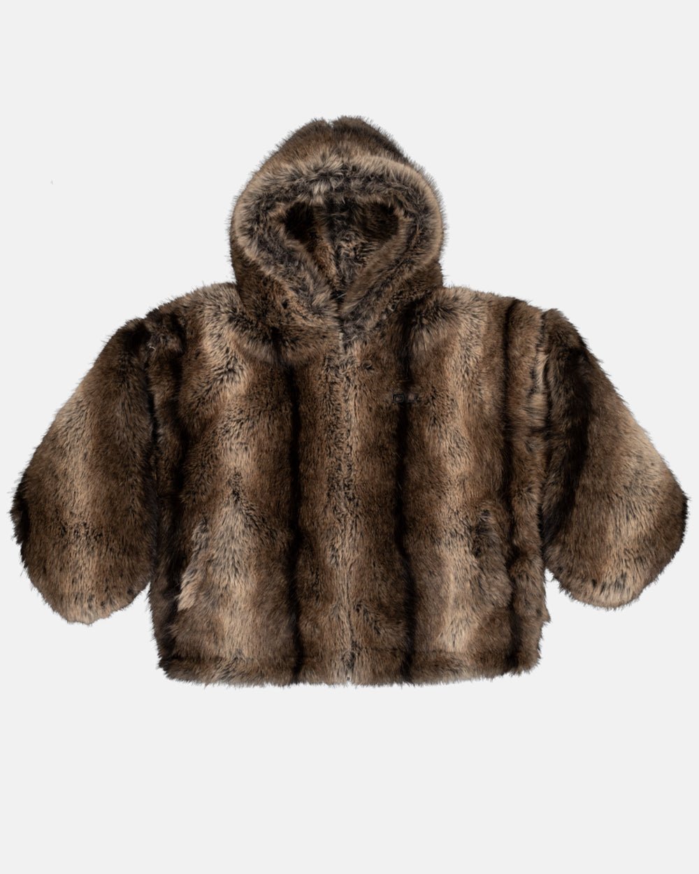 FUR HOODIE JACKET