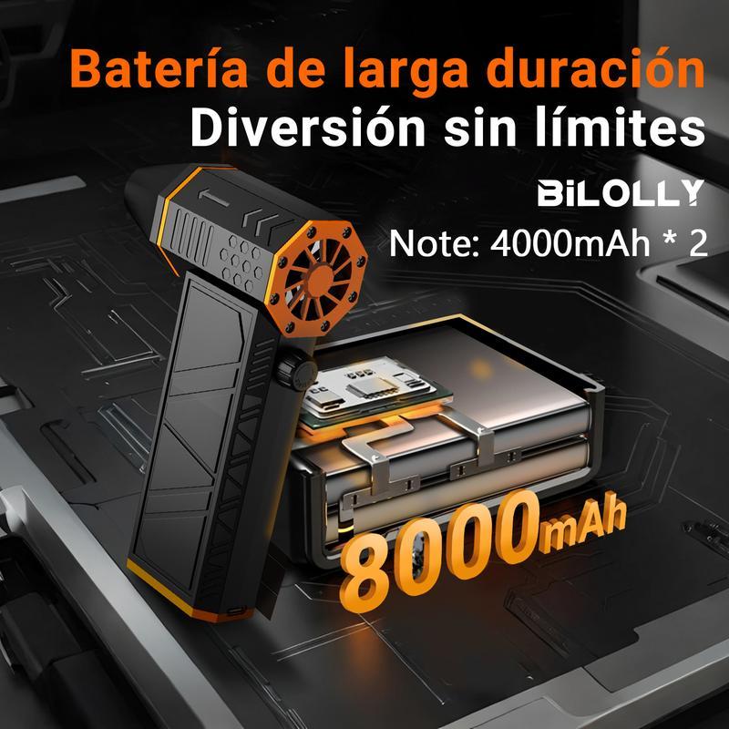 Compressed-Air-Duster-Mini-Blower- Turbo Fan- 140000RPM Electric Duster- Keyboard Cleaning kit- No Canned- Replace Compressed air can- Jet Dry Blower- Car Dryer air Blower- Pc dusters for Cleaning