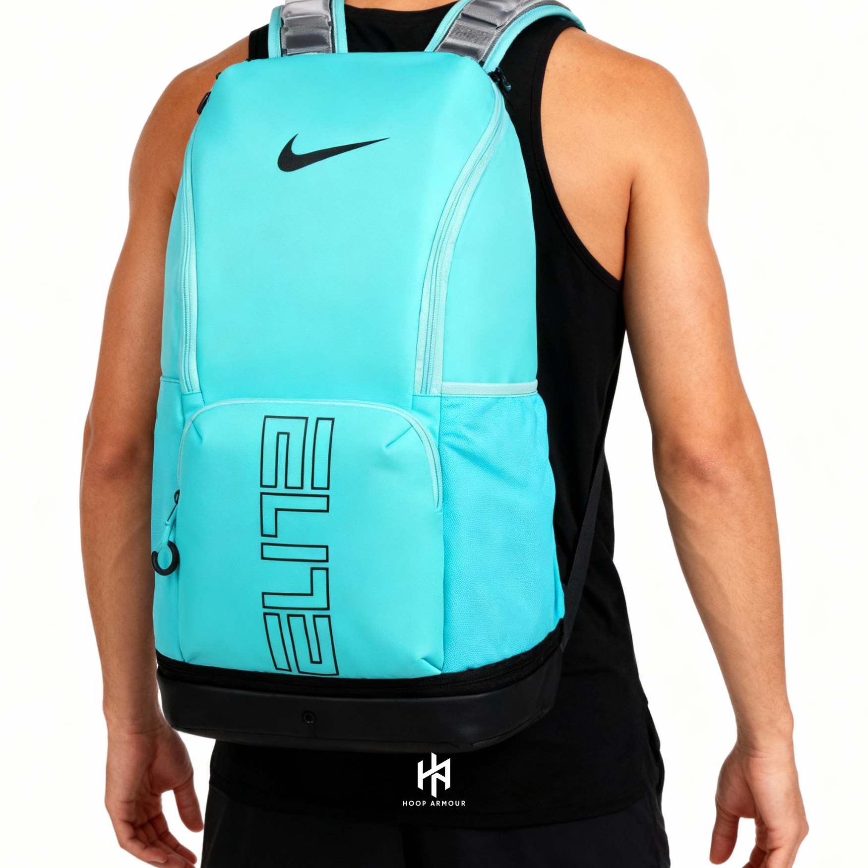 Hoop Armour Elite Backpack Teal New Edition-Maverick