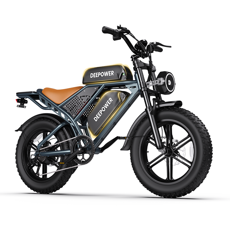 Deepower QS7 High-Performance Electric Bike (20Ah - 60Ah Options)