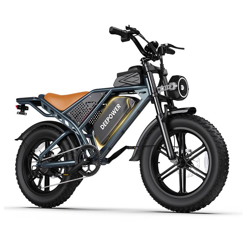 Deepower QS7 High-Performance Electric Bike (20Ah - 60Ah Options)
