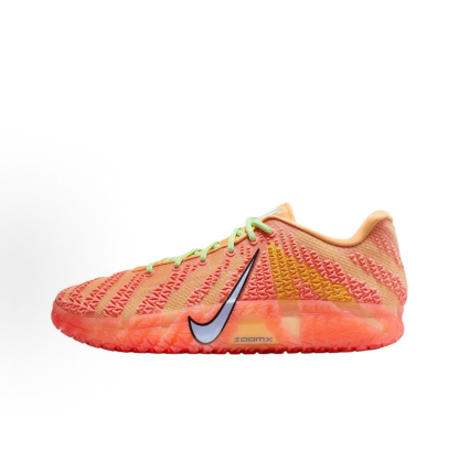 Nike Ja 3 Morant Third Generation EP Classic Comfortable Supportive Basketball Shoes, Unisex, Orange/Red