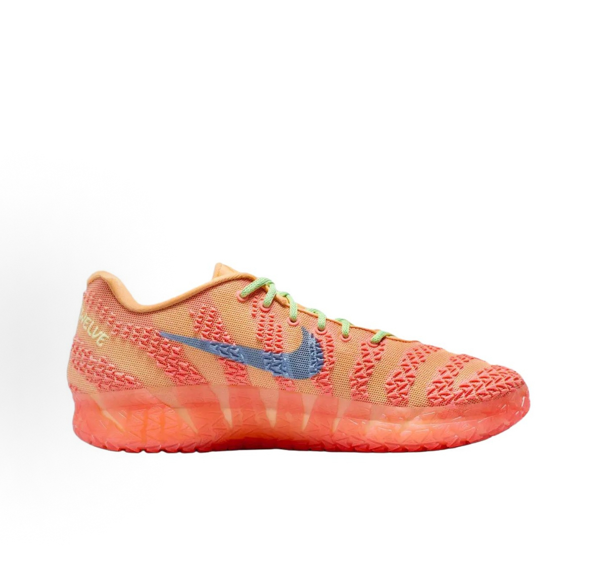 Nike Ja 3 Morant Third Generation EP Classic Comfortable Supportive Basketball Shoes, Unisex, Orange/Red