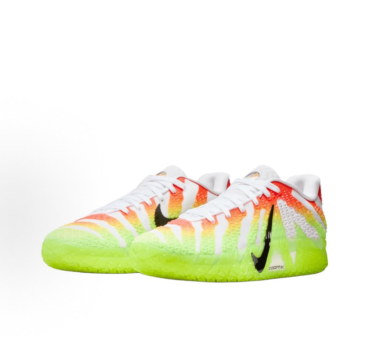 Nike Ja 3 Morant 3rd Generation Snowed In EP "Christmas" Limited Edition Basketball Shoes White/Yellow/Orange
