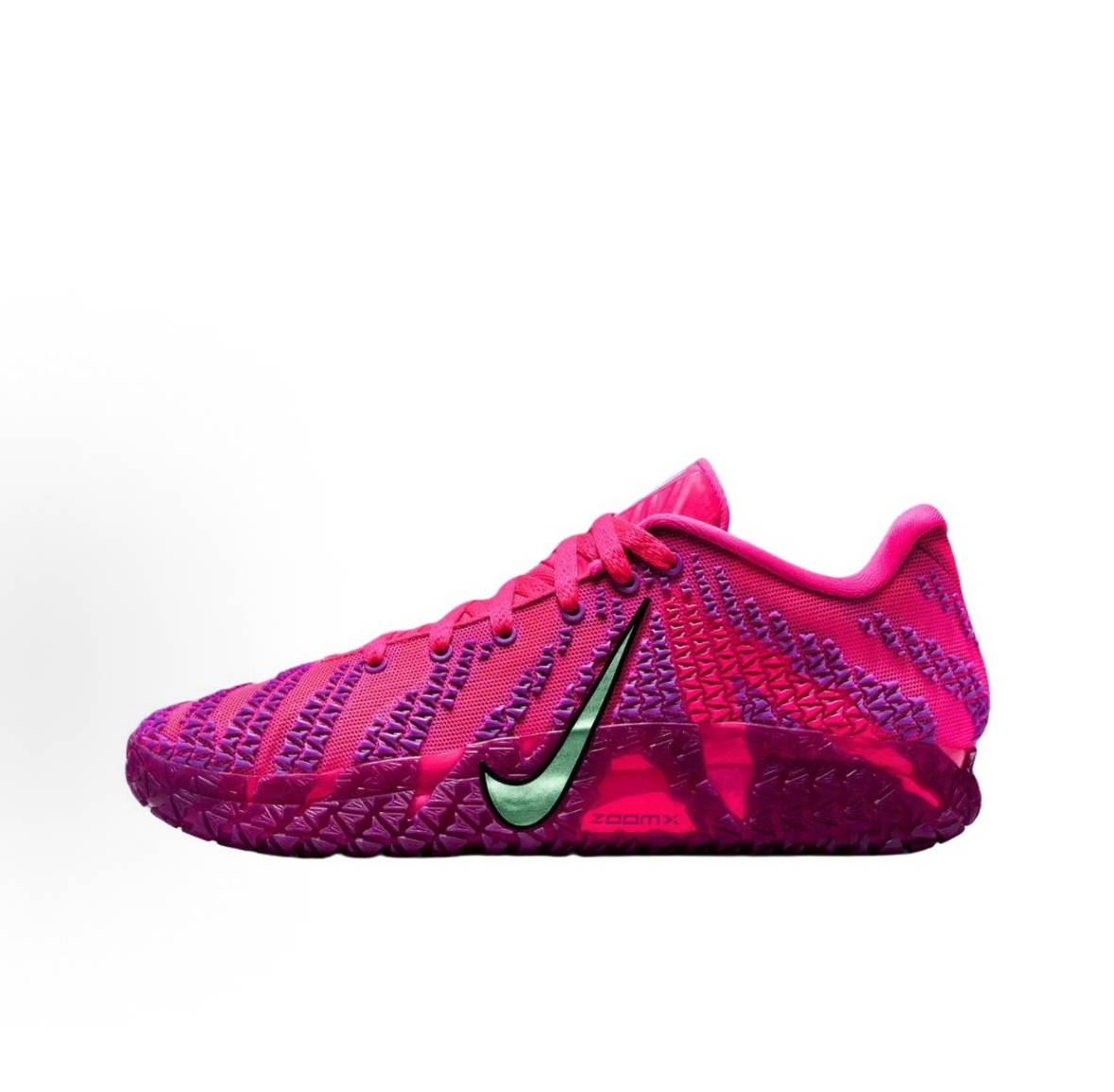 Nike Ja 3 Morant Third Generation, Comfortable and Durable, Non-slip and Wear-resistant, Low-top Basketball Shoes for Men, Purple.