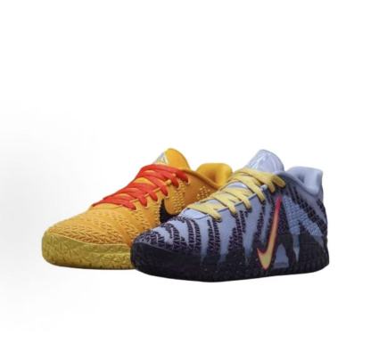 Nike Ja 3 Morant Third Generation Basketball Shoes for Men: Comfortable, Versatile, Breathable, Supportive, and Lightweight.  Blue/Yellow