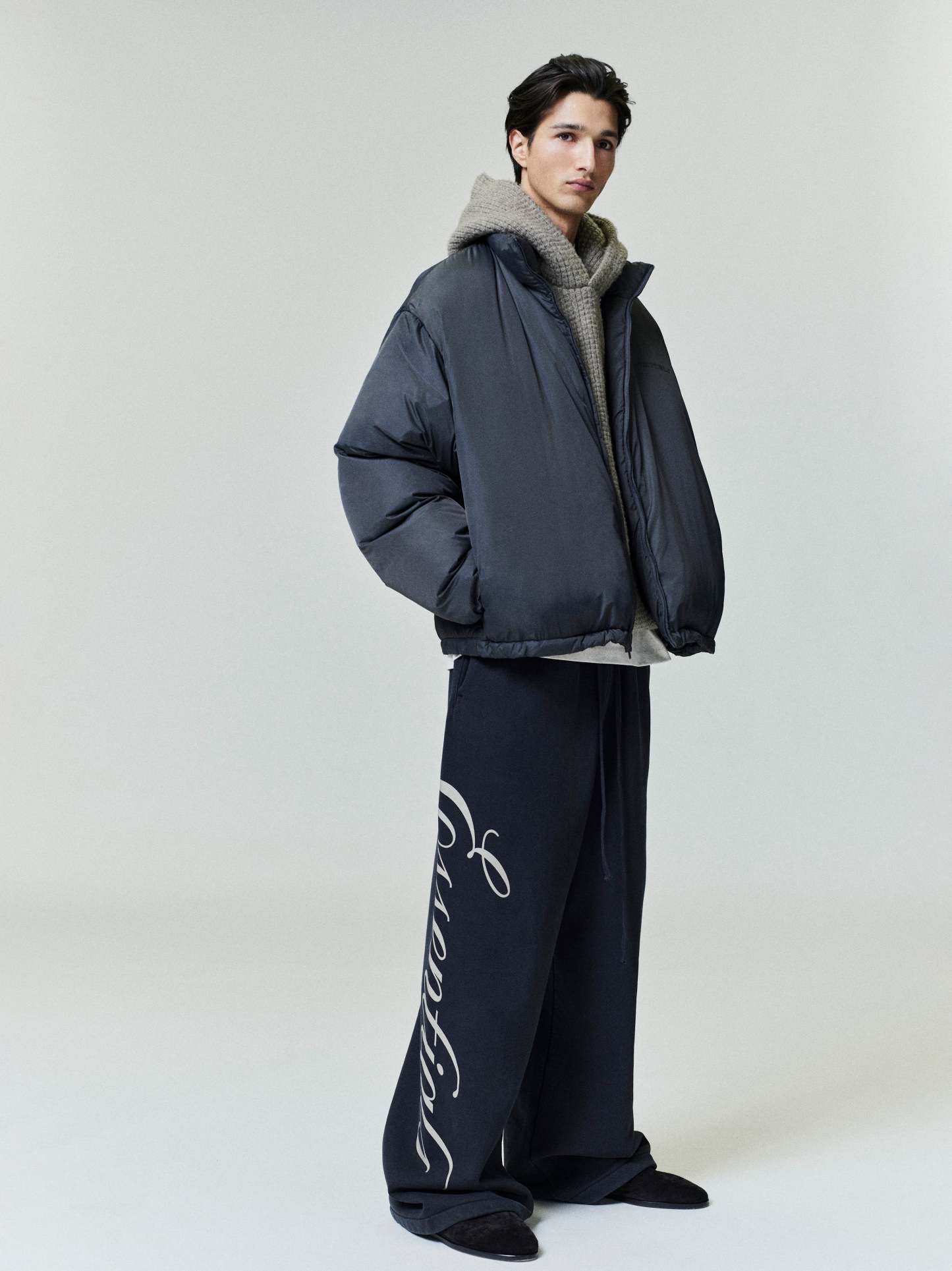 Ripstop Nylon Puffer Jacket