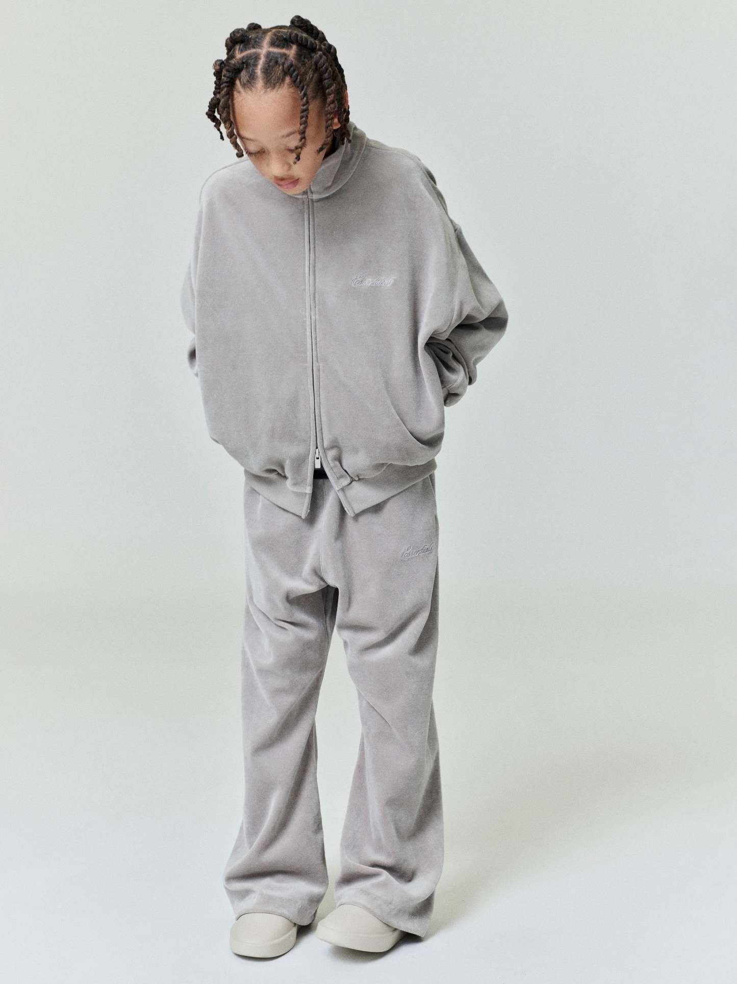Kids Velour Flare Sweatpant
