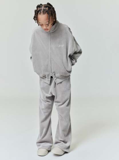 Kids Velour Flare Sweatpant
