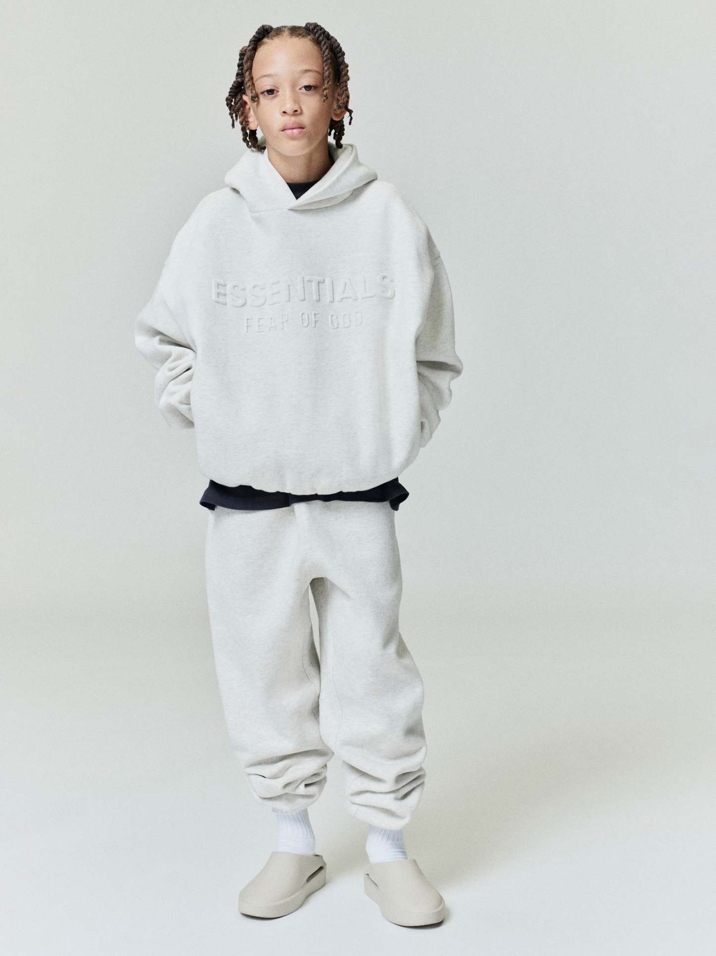 Kids Embossed Classic Hoodie