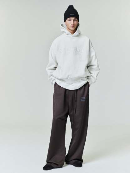 Embossed Essentials 90s Fit Hoodie