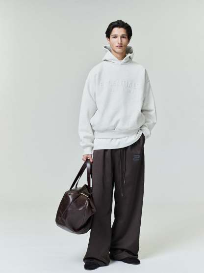 Embossed Essentials 90s Fit Hoodie