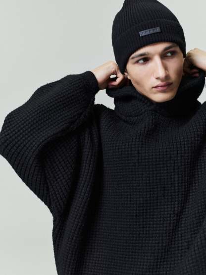 Heavy Waffle 90s Hoodie