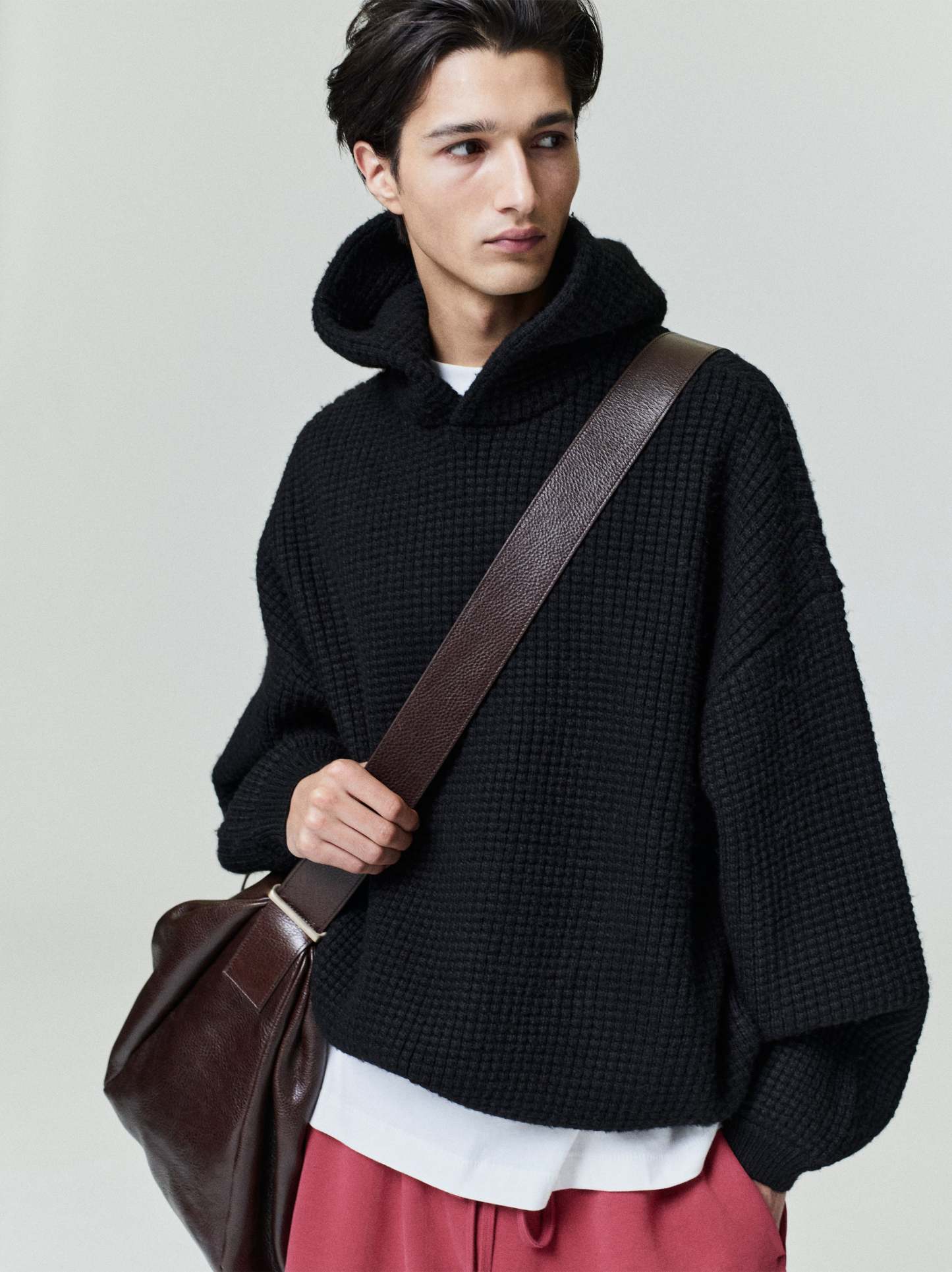 Heavy Waffle 90s Hoodie