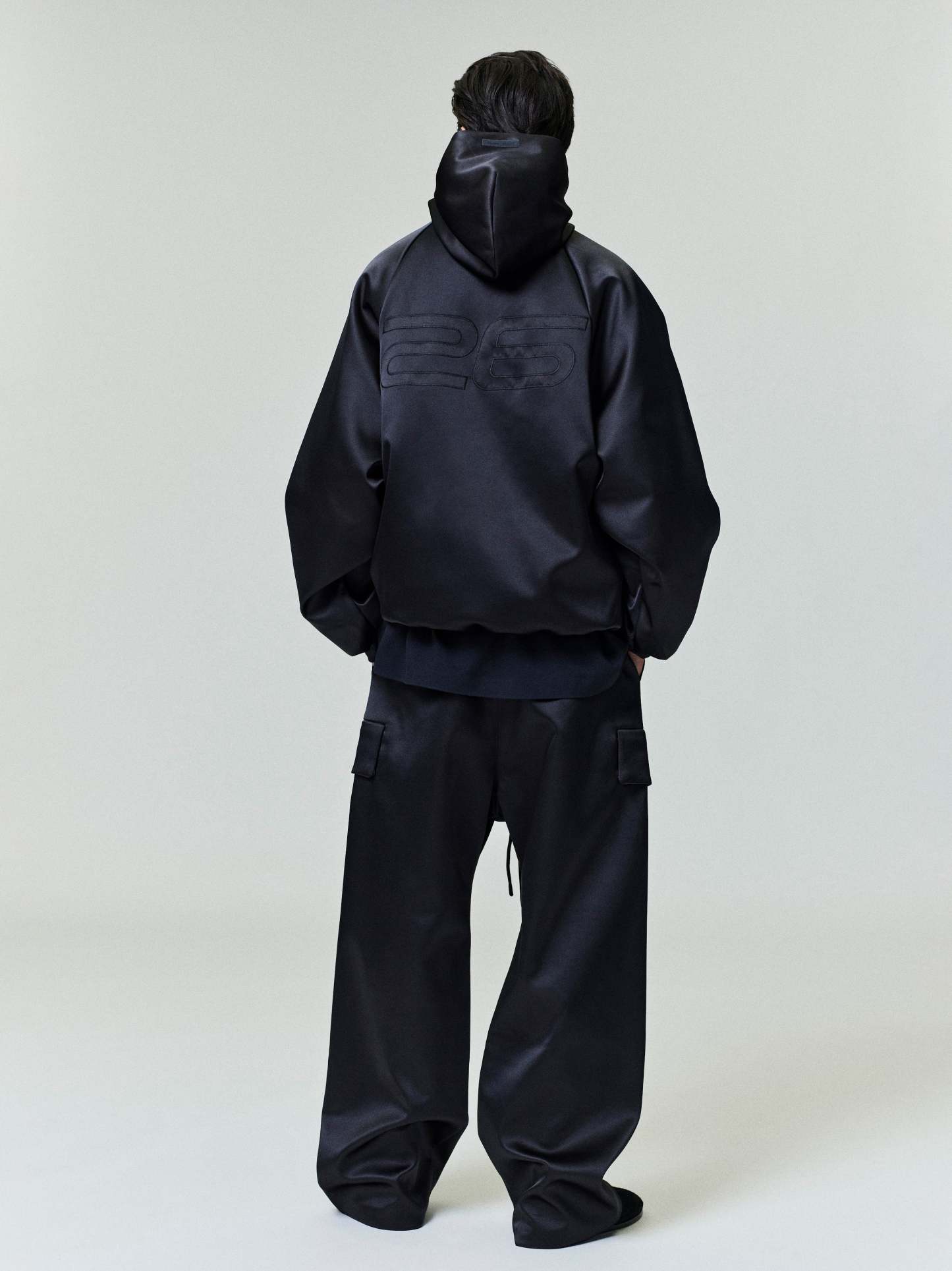 Bonded Satin Field Pant