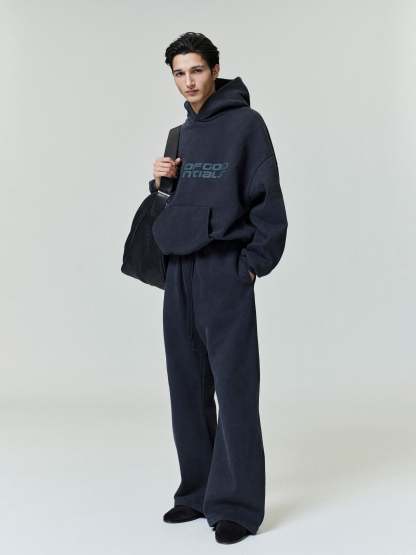 Heavy Fleece 90s Hoodie