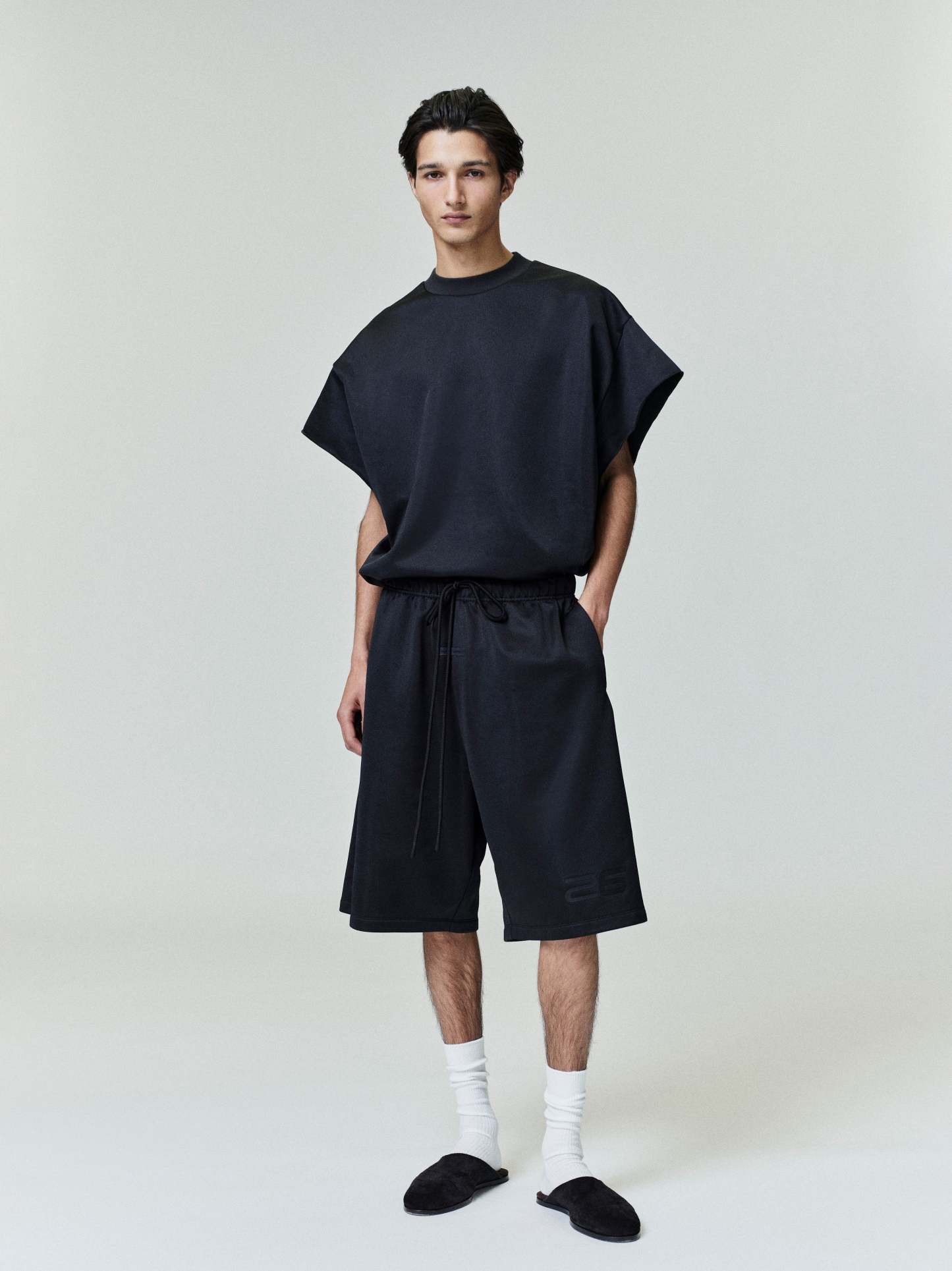 Satin Fleece 90s Muscle Tee