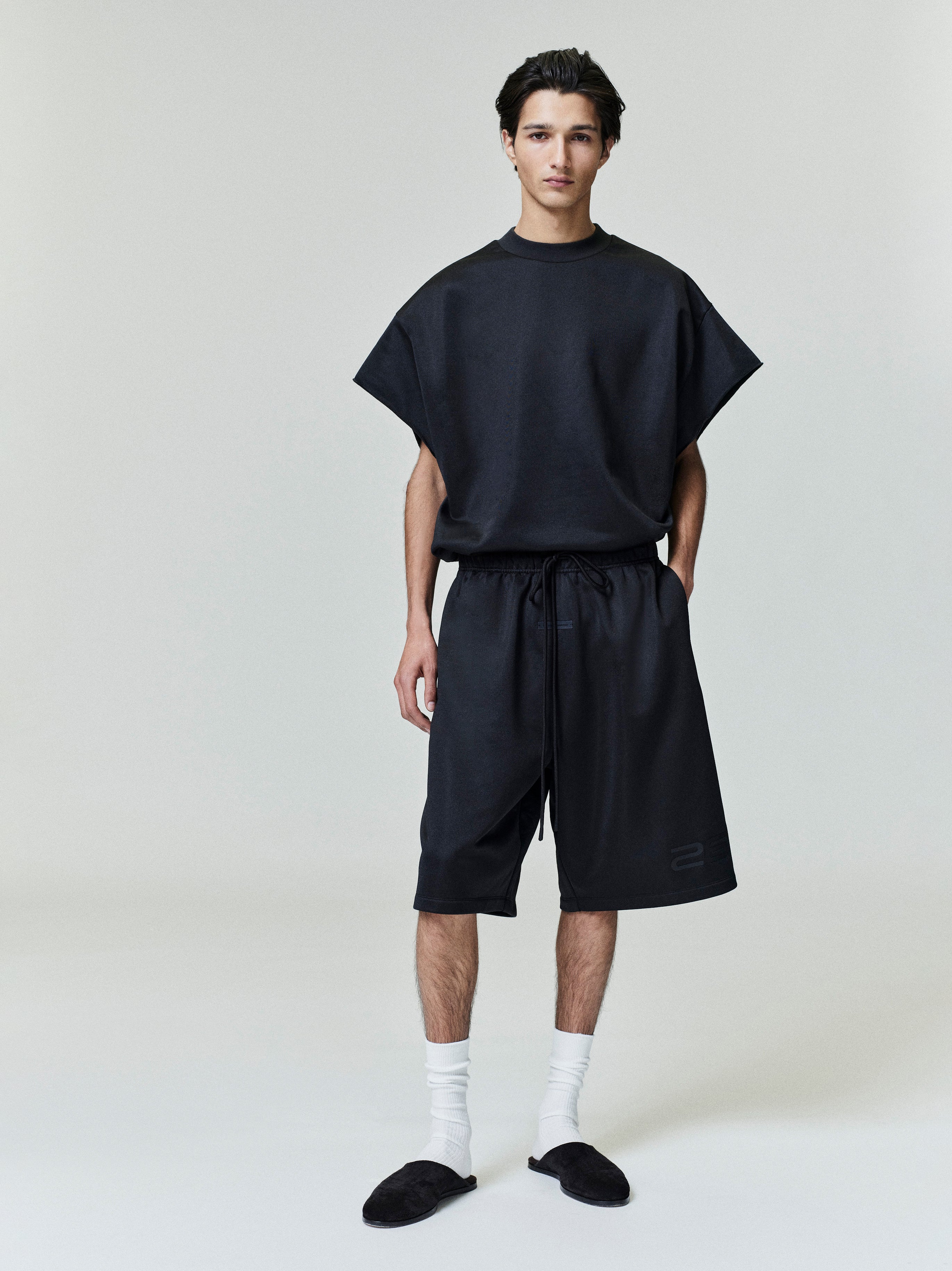 Satin Fleece 90s Muscle Tee