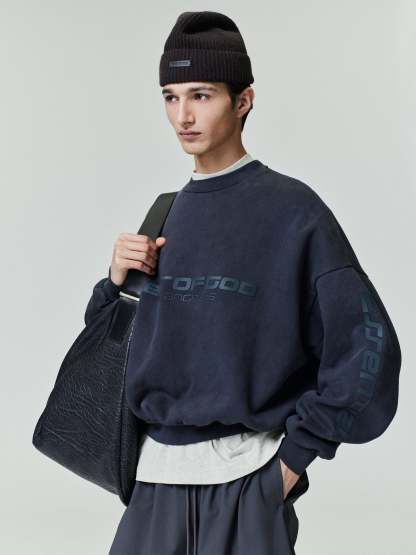 Los Angeles Heavy Fleece Cropped Sweatshirt