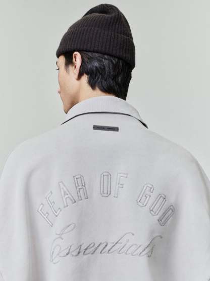 Embroidered Classic Polo Sweatshirt