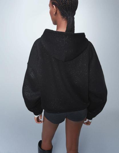 Shimmer Oversized Hoodie