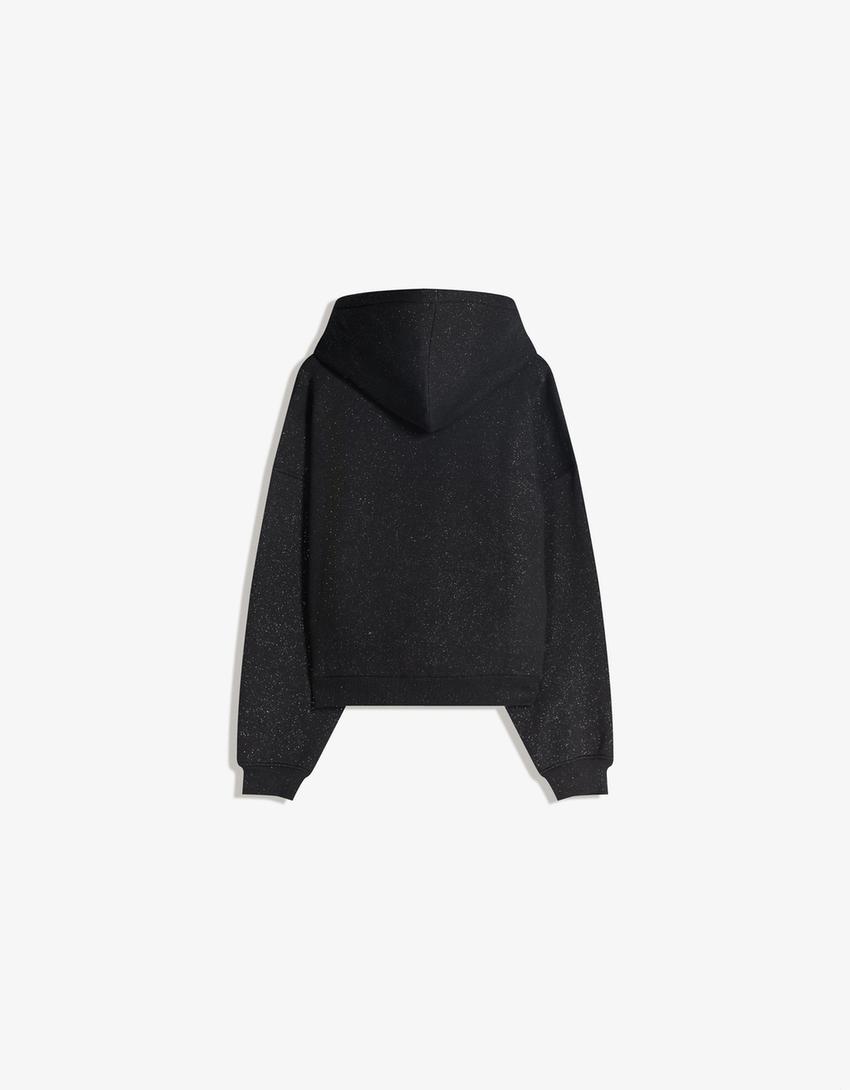 Shimmer Oversized Hoodie