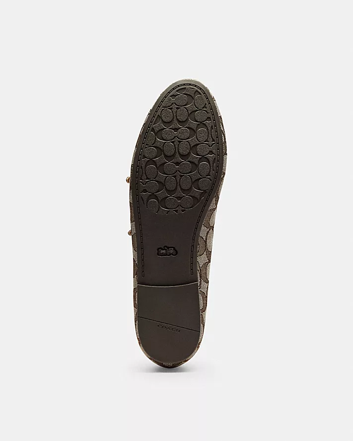 DOUBLE BUCKLE MARY JANE IN SIGNATURE JACQUARD