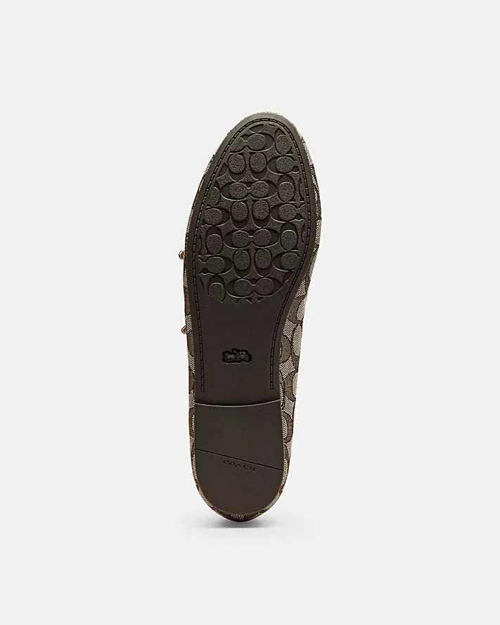 DOUBLE BUCKLE MARY JANE IN SIGNATURE JACQUARD