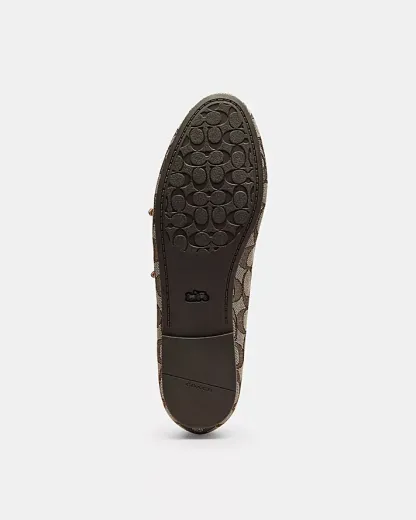 DOUBLE BUCKLE MARY JANE IN SIGNATURE JACQUARD