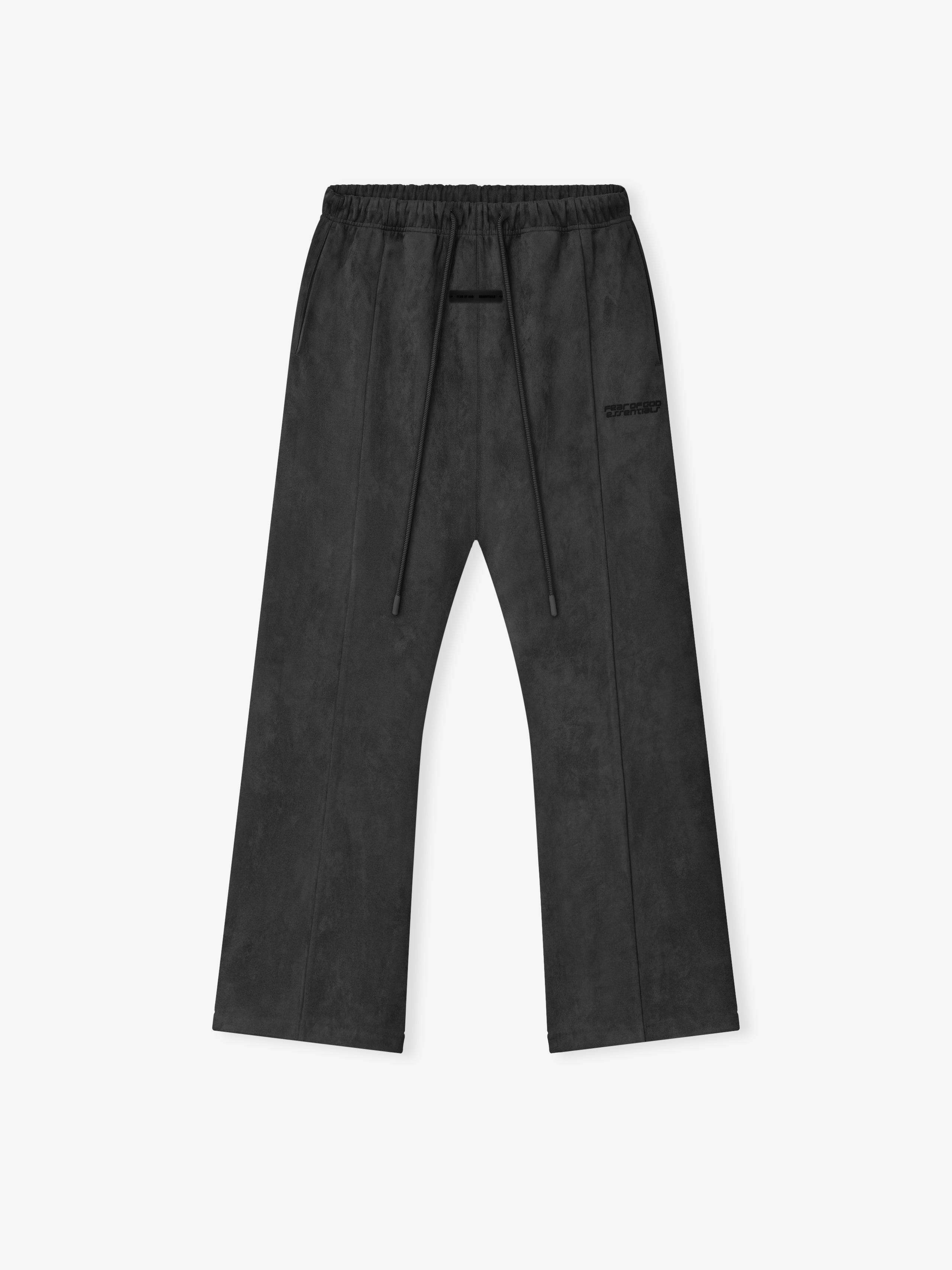 Suede Fleece Flare Sweatpant