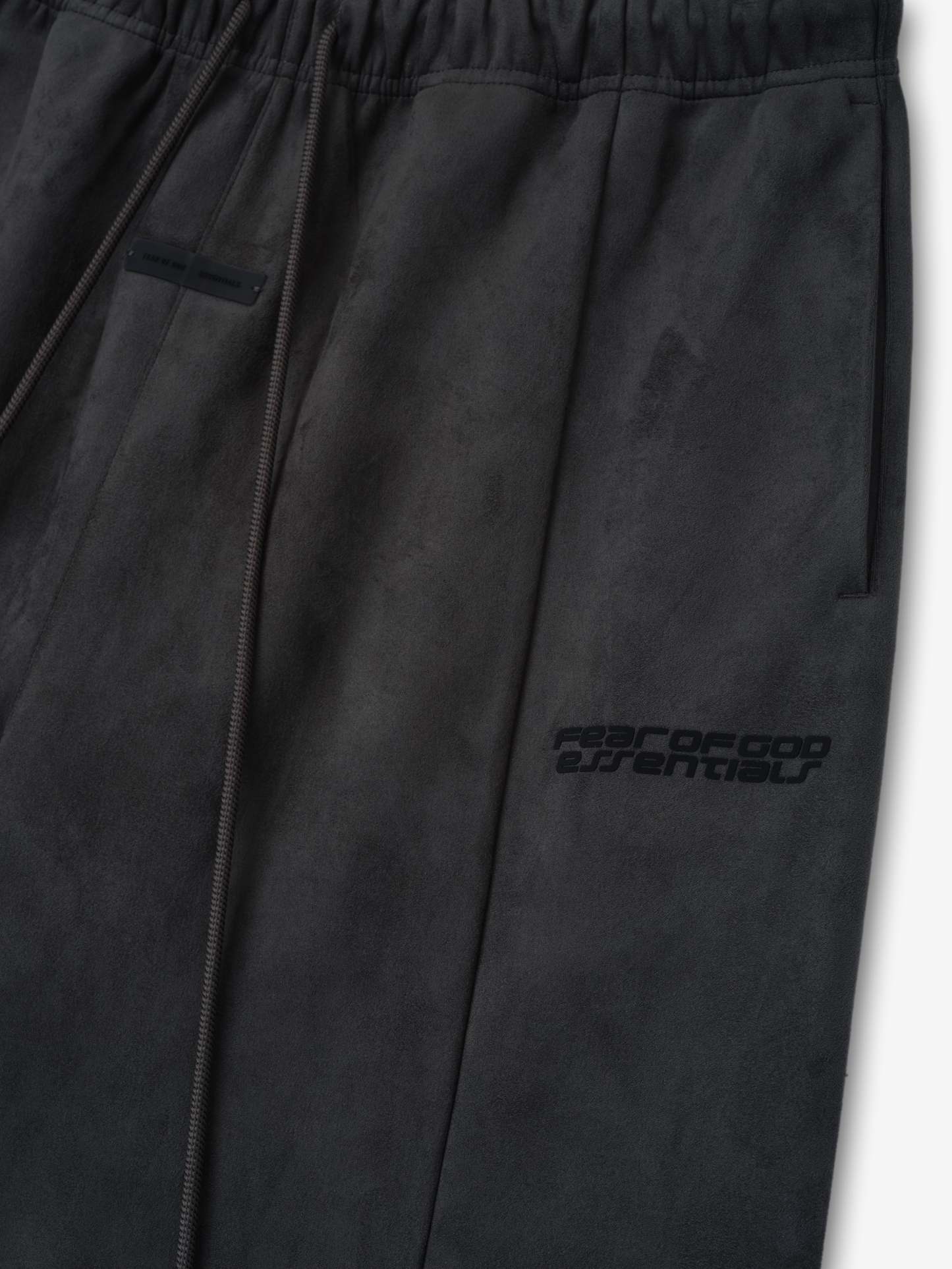 Suede Fleece Flare Sweatpant