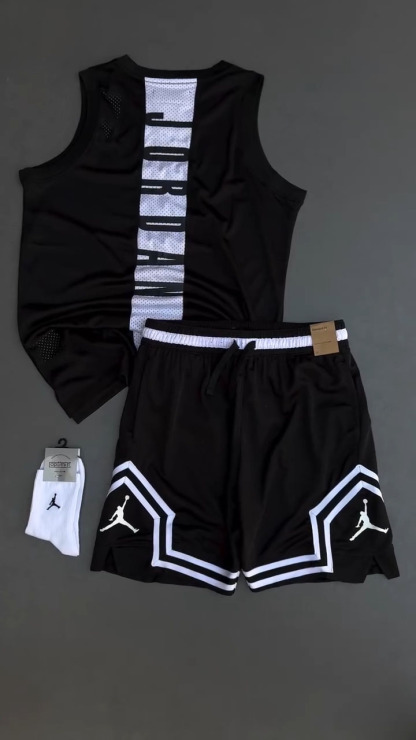 Color-Block Casual Vest Set