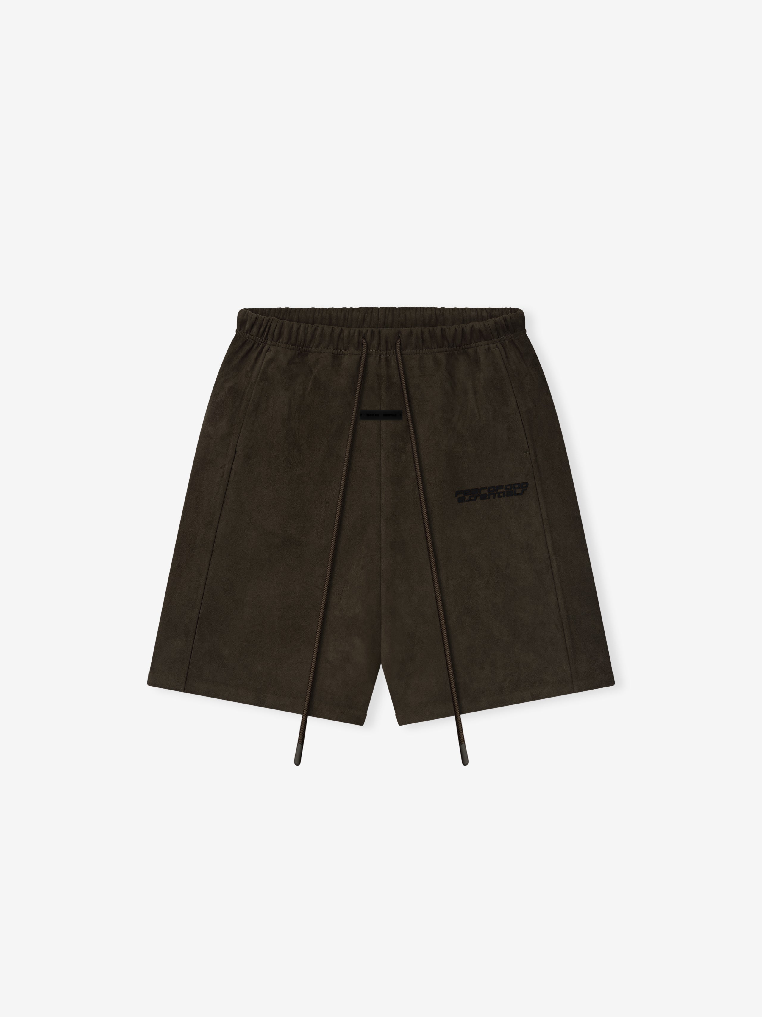 Suede Fleece Relaxed Short