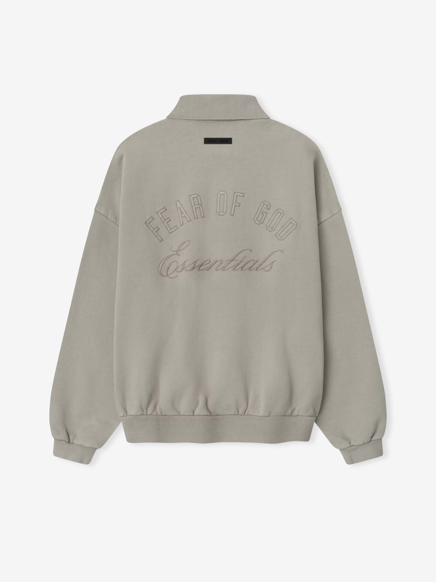 Embroidered Classic Polo Sweatshirt