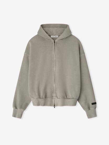 Embroidered Classic Full Zip Hoodie