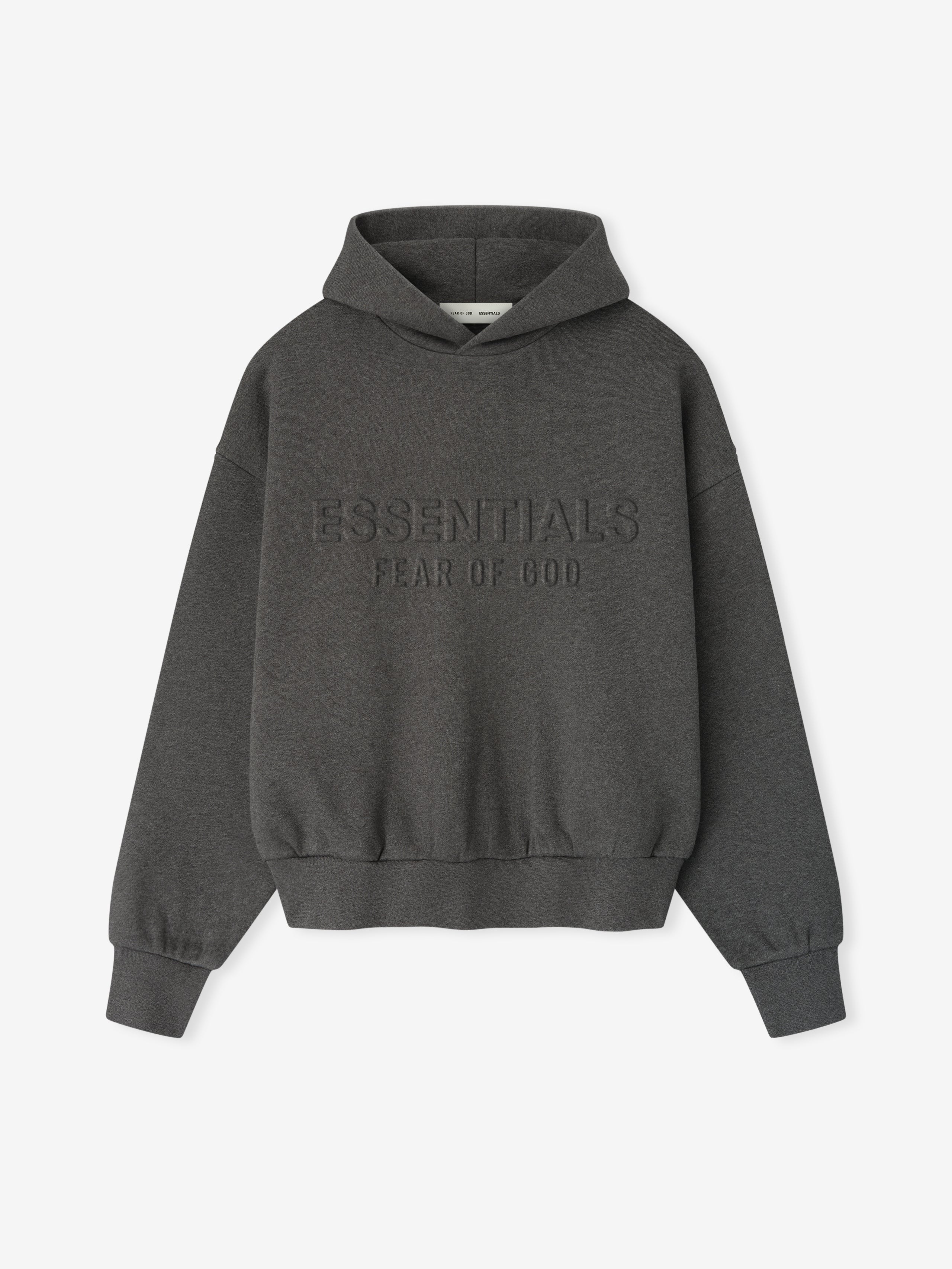 Embossed Essentials 90s Fit Hoodie