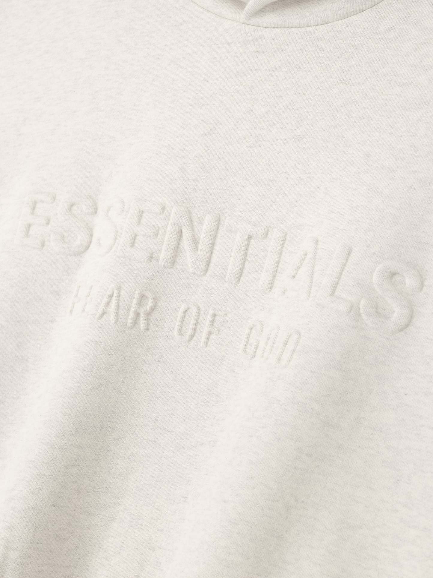 Embossed Essentials 90s Fit Hoodie