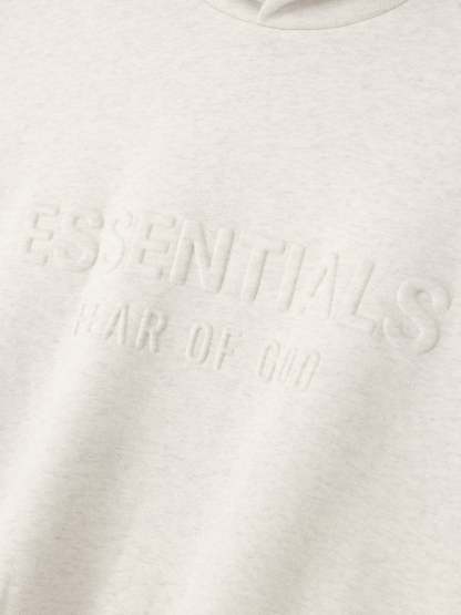 Embossed Essentials 90s Fit Hoodie