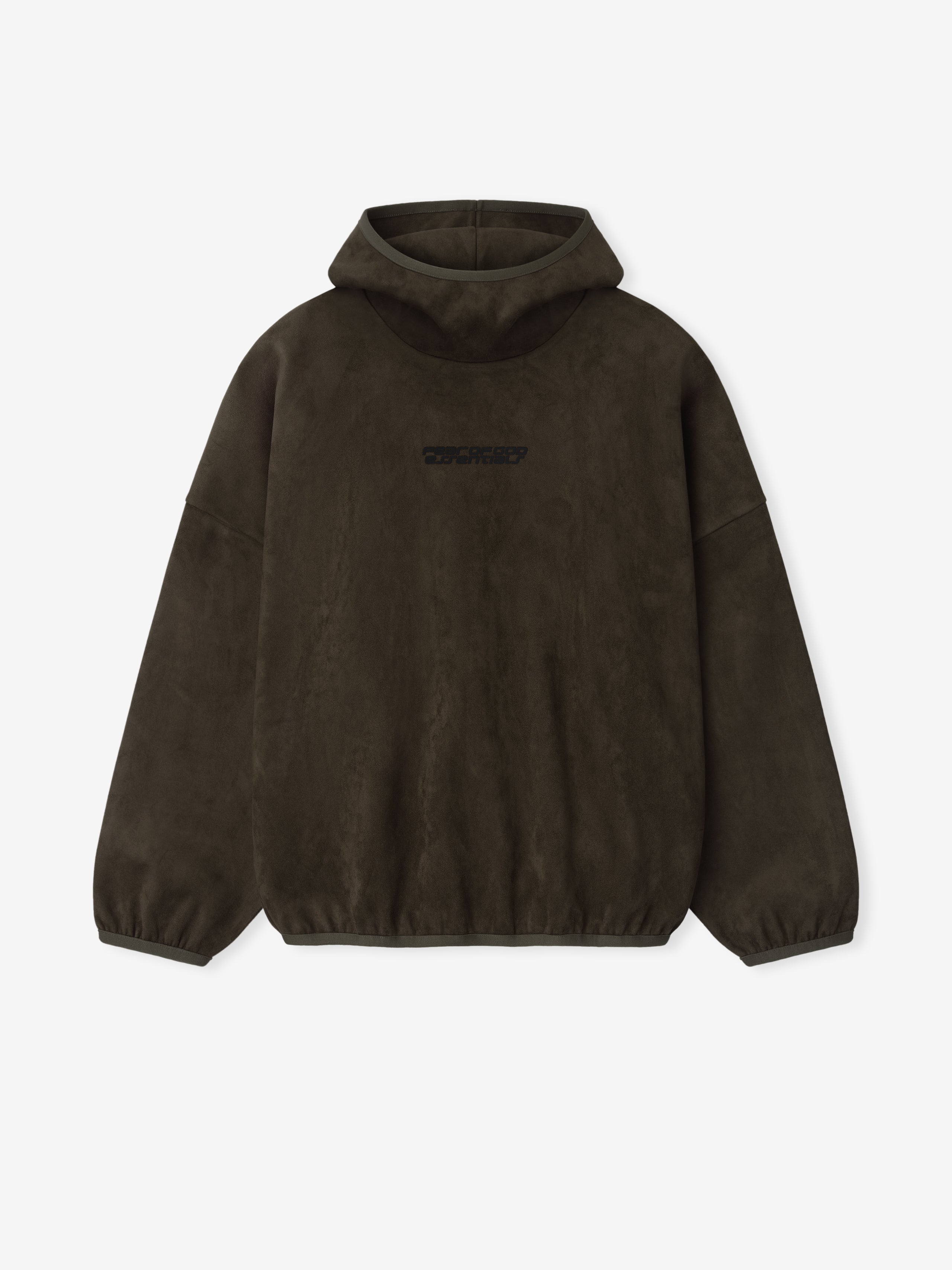 Suede Fleece Modern Hoodie